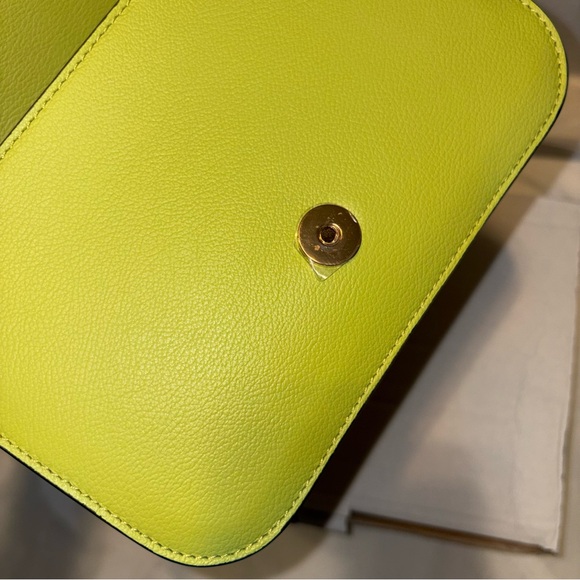 Versace $1,769 Vitello Shoulder Bag Citron Medusa NWT / NIB - Picture 10 of 11